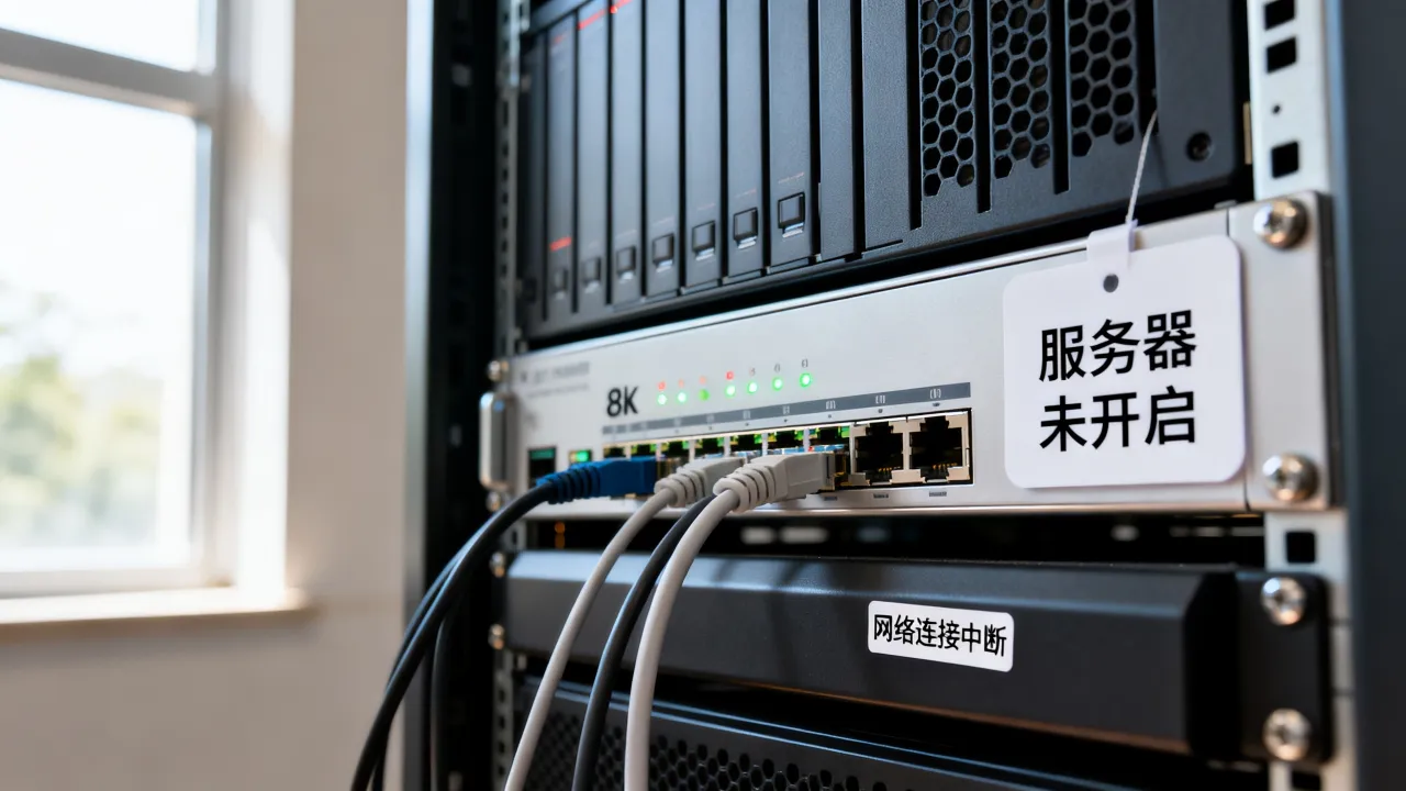 为什么服务器还没开，是什么原因导致服务器无法访问