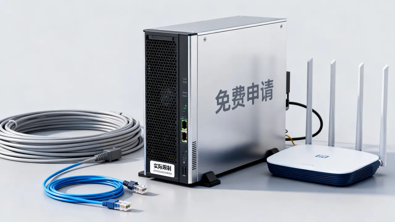 免费服务器宽带免费申请真的可靠吗，有哪些实际限制？