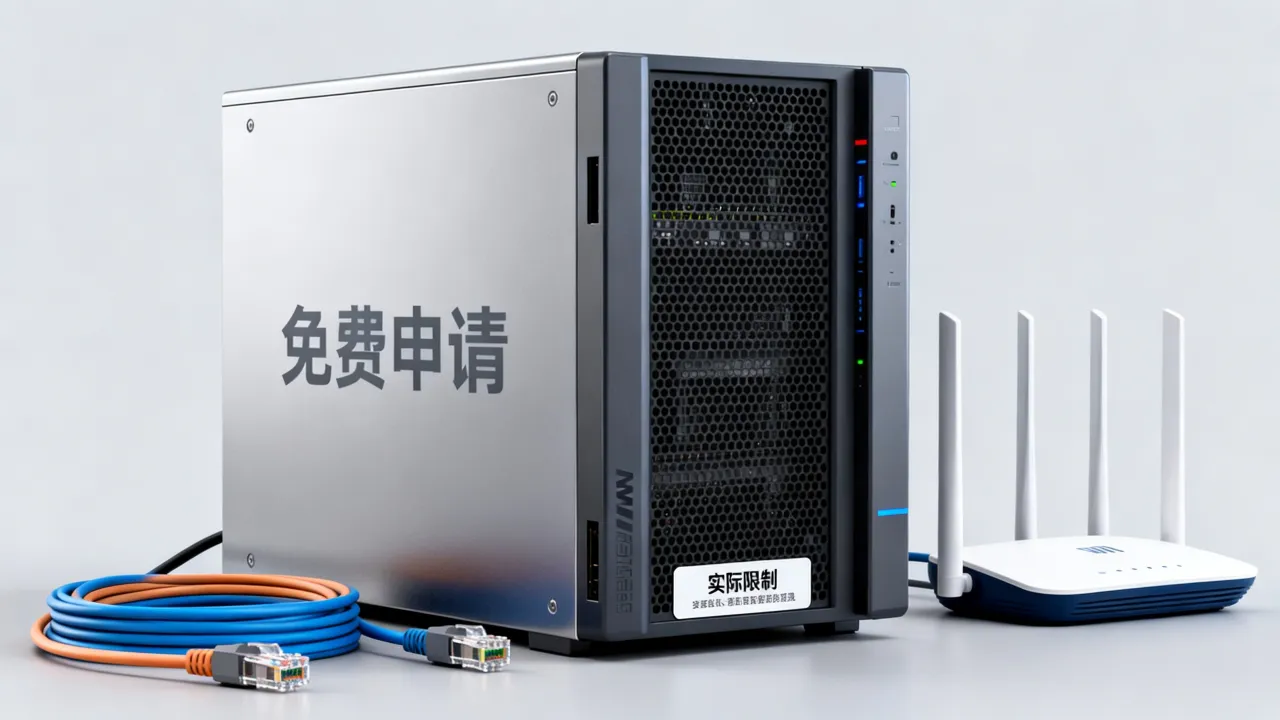免费服务器宽带免费申请真的可靠吗，有哪些实际限制？