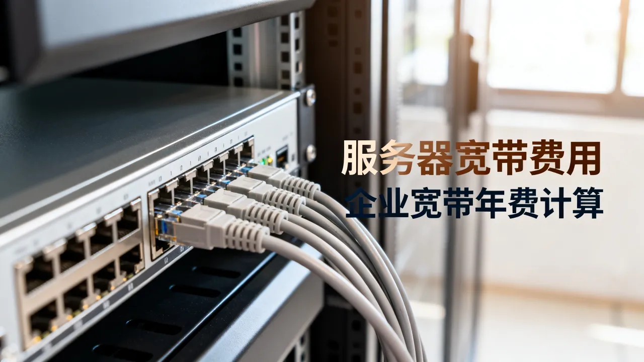 服务器宽带需要多少钱？企业宽带年费价格怎么算？