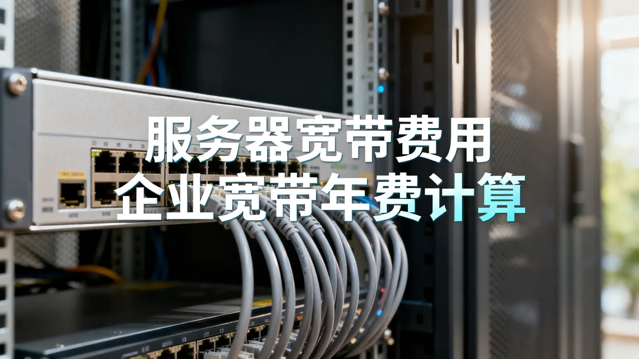 服务器宽带需要多少钱？企业宽带年费价格怎么算？