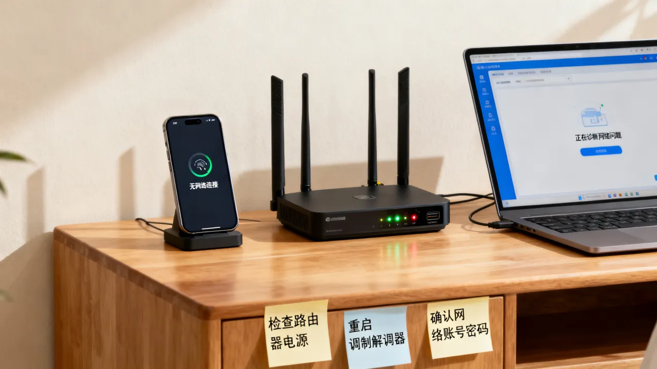 wifi宽带连接服务器无响应怎么办，wifi连接不上怎么解决