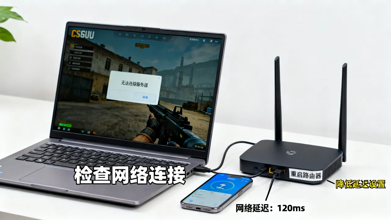 csgo为什么老是无法与服务器连接，连接超时网络延迟高如何解决