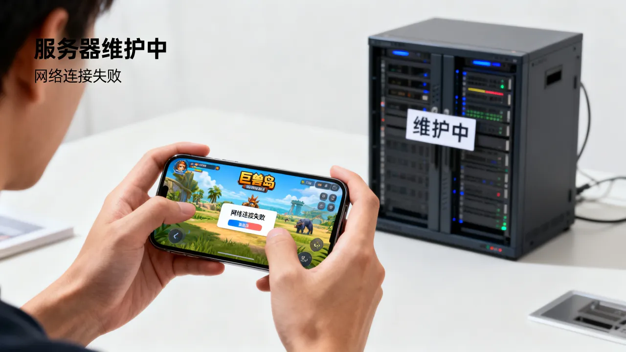巨兽岛为什么没有服务器，玩家为什么进不去？