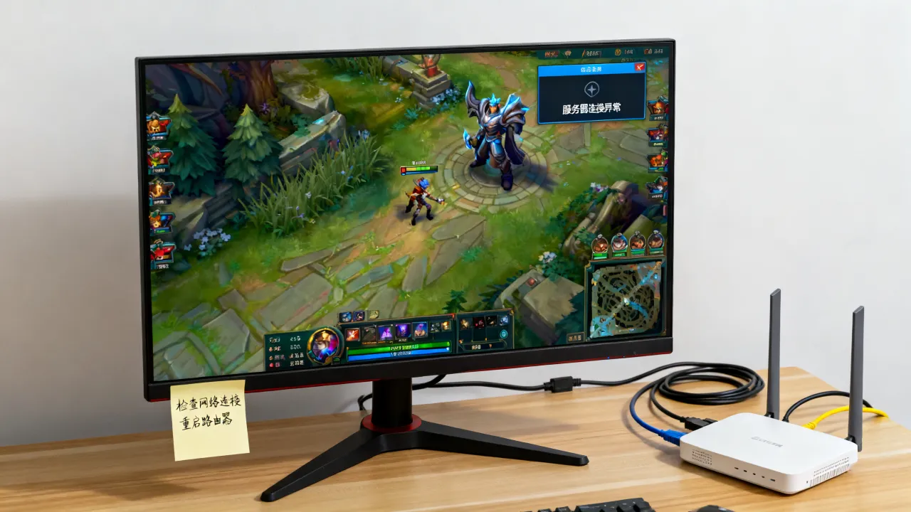 为什么LOL服务器连接异常，英雄联盟频繁掉线怎么办