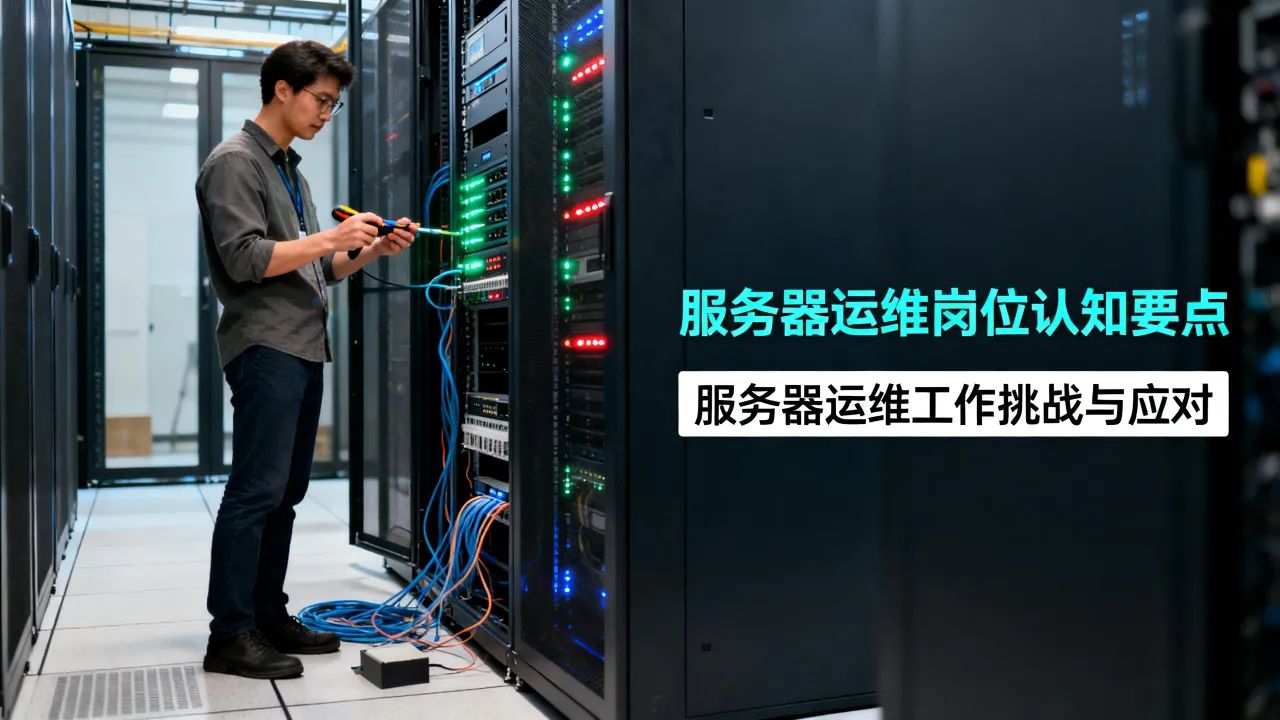 服务器运维岗位认知是什么,服务器运维好干吗