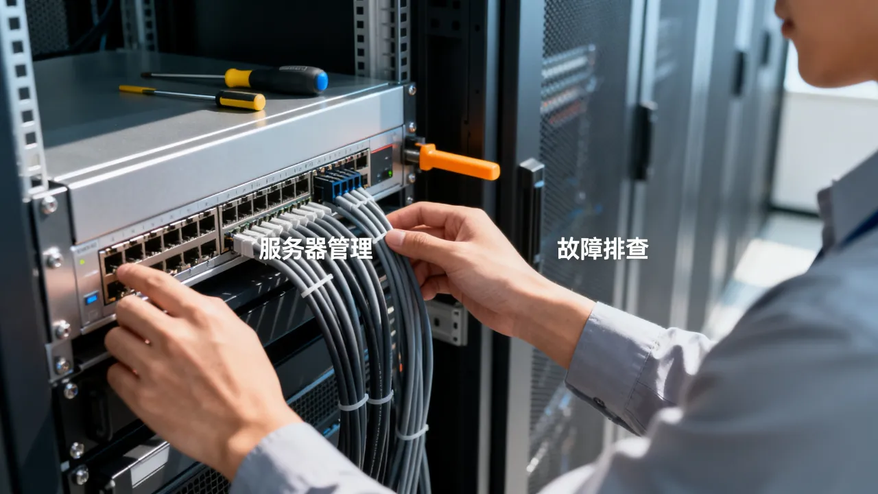 用友运维如何管理服务器，服务器故障排查技巧