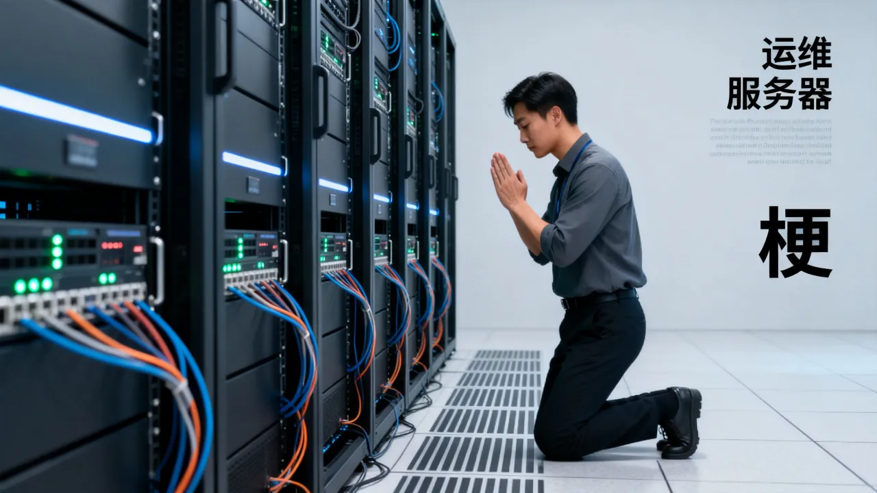运维跪拜服务器图片6为什么火了？，跪拜服务器图片是什么梗