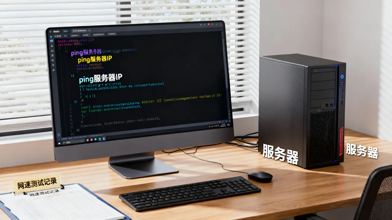 怎么测试服务器网速？ping服务器网速命令有哪些