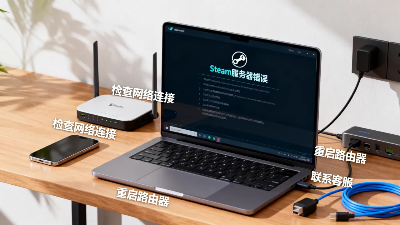 Steam为什么服务器错误，Steam服务器错误怎么解决？