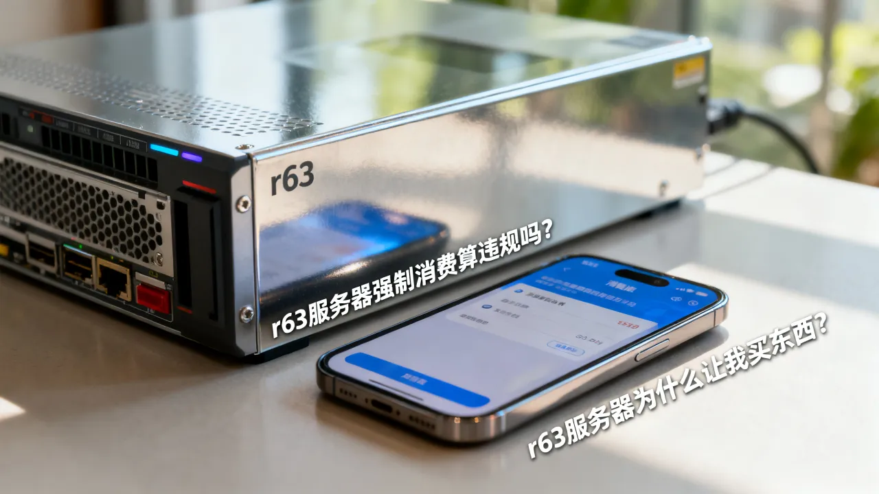 r63服务器为什么让我买东西,r63服务器强制消费算违规吗 r63服务器为什么让我买东西,r63服务器强制消费算违规吗
