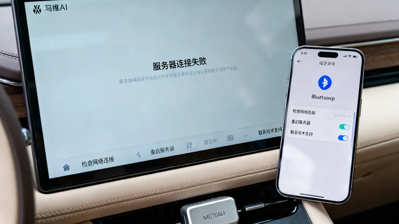 阿维塔服务器连接失败故障怎么解决，原因是什么？