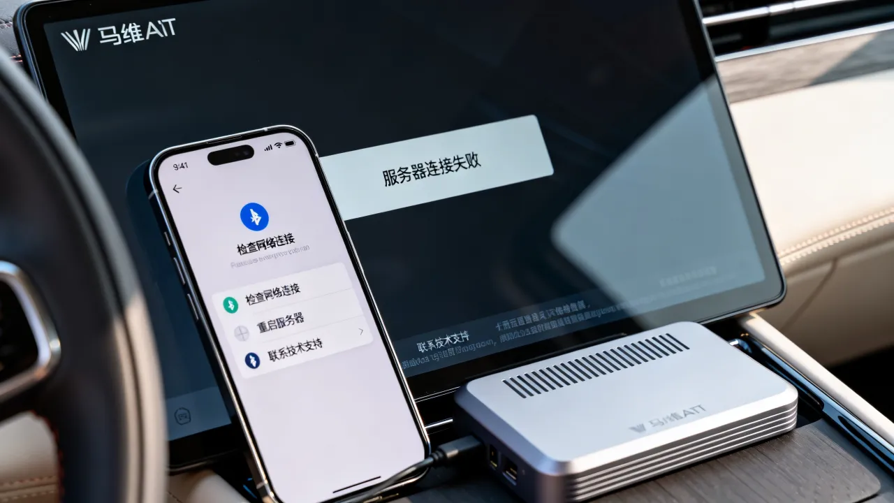 阿维塔服务器连接失败故障怎么解决，原因是什么？