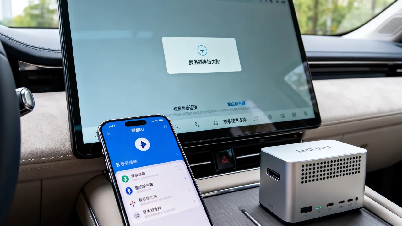 阿维塔服务器连接失败故障怎么解决，原因是什么？