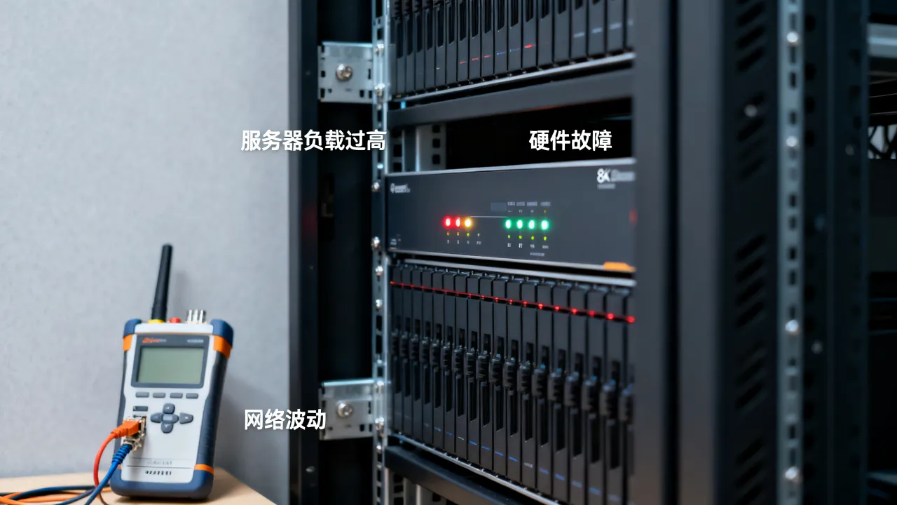 为什么服务器老是出错，服务器频繁崩溃是什么原因