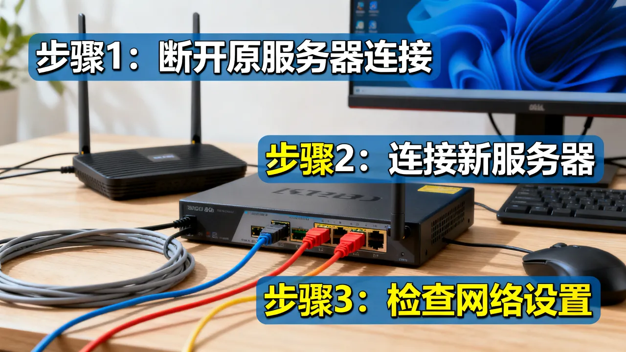 宽带换服务器怎么操作，换服务器后宽带需要重新设置吗？
