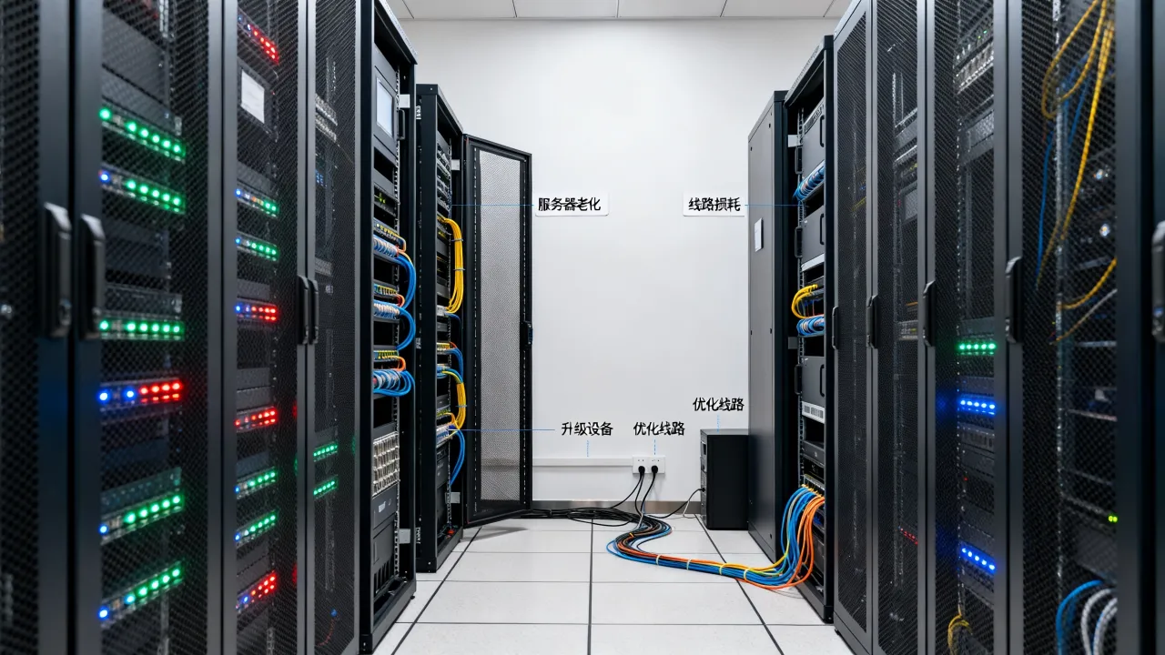 宽带垃圾服务器为什么网速慢，宽带服务器质量差怎么解决？