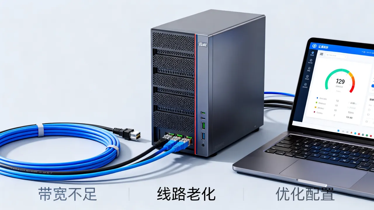 天翼云服务器宽带慢是什么原因，怎么解决？