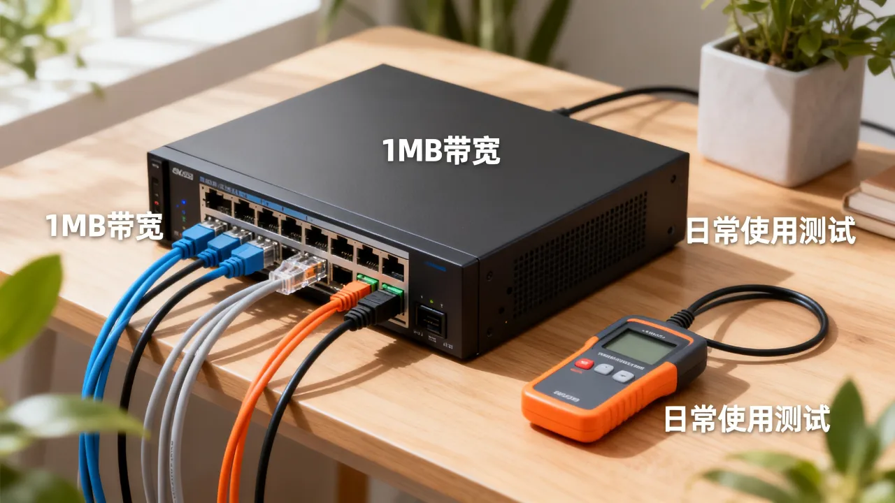 网站服务器带宽只有1mb是什么意思，日常使用够用吗？