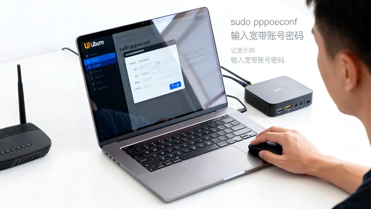 ubuntu如何设置宽带连接服务器?配置步骤详解 ubuntu如何设置宽带连接服务器?配置步骤详解