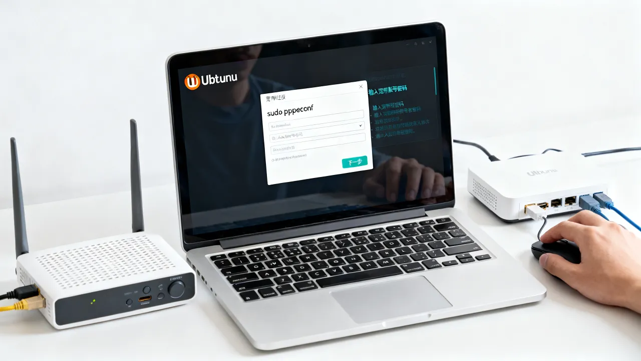 ubuntu如何设置宽带连接服务器?配置步骤详解 ubuntu如何设置宽带连接服务器?配置步骤详解