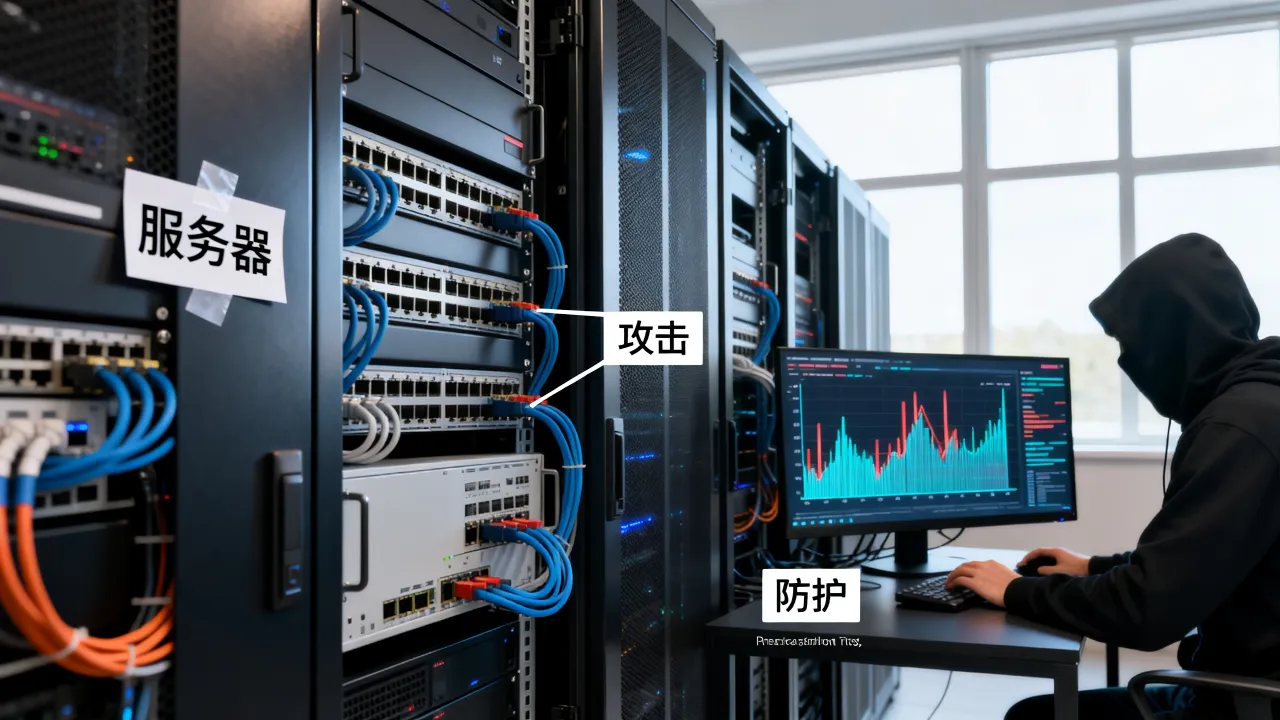 为什么服务器被炸，服务器被攻击了怎么办