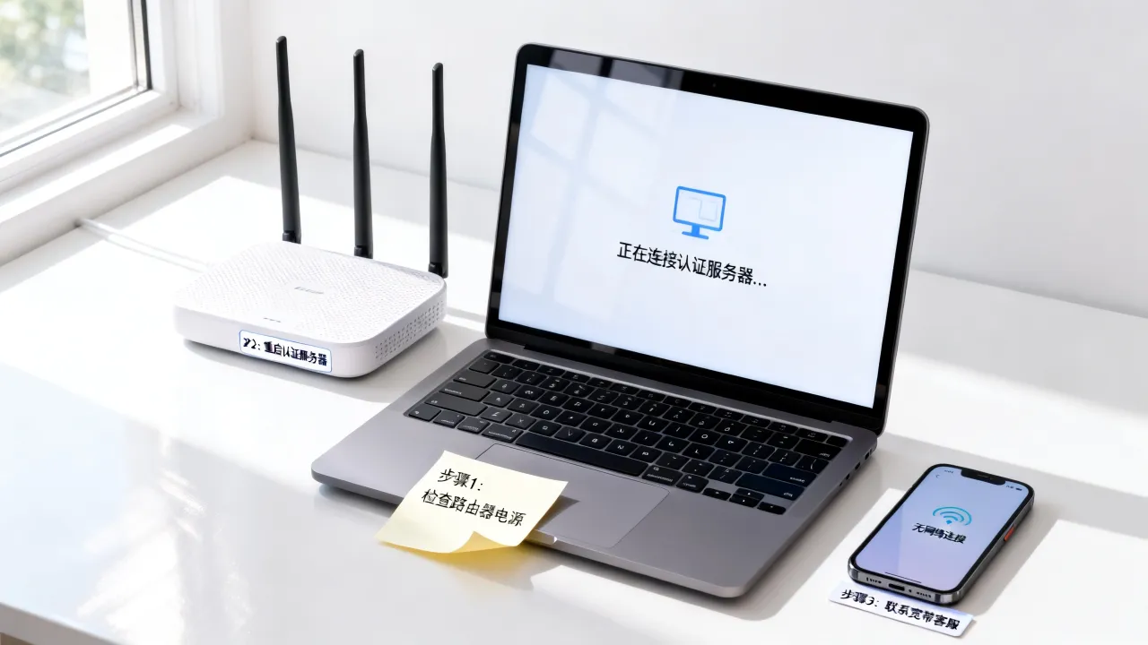 wifi宽带认证服务器无响应怎么办，认证服务器无响应怎么解决