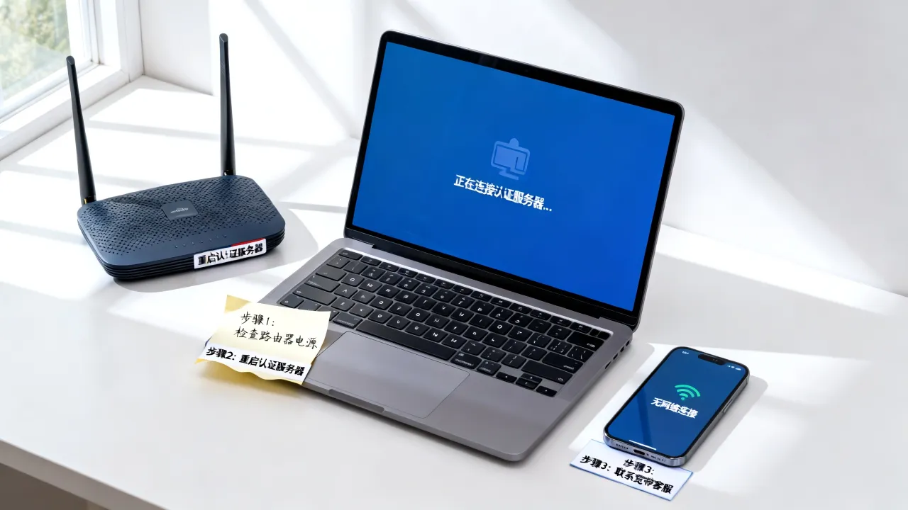 wifi宽带认证服务器无响应怎么办，认证服务器无响应怎么解决
