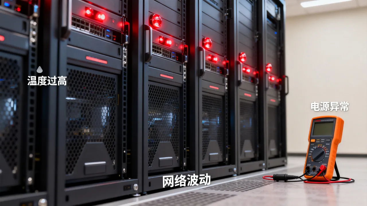 为什么服务器总是报警，服务器报警原因有哪些怎么排查