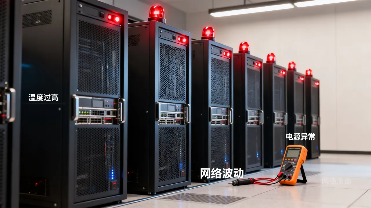 为什么服务器总是报警，服务器报警原因有哪些怎么排查
