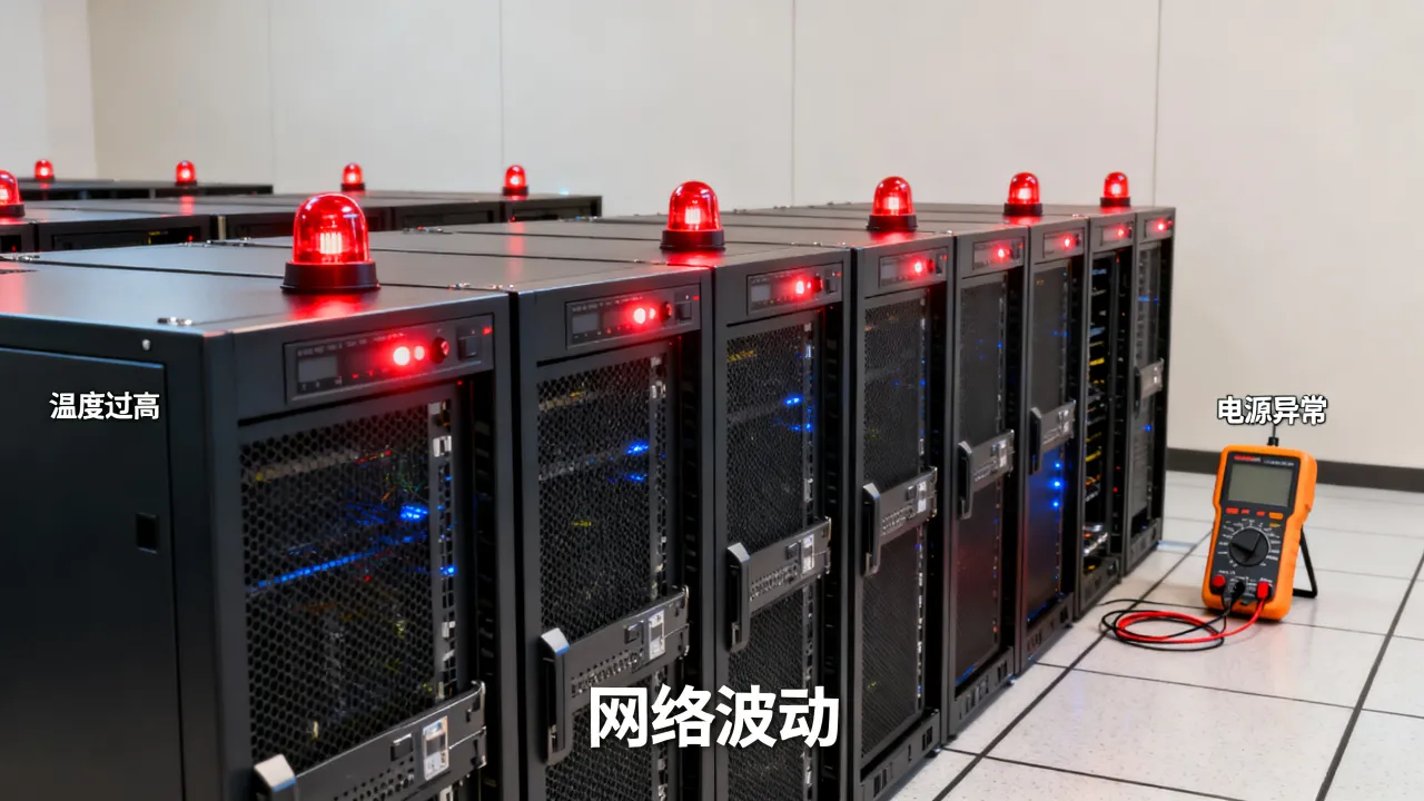 为什么服务器总是报警，服务器报警原因有哪些怎么排查