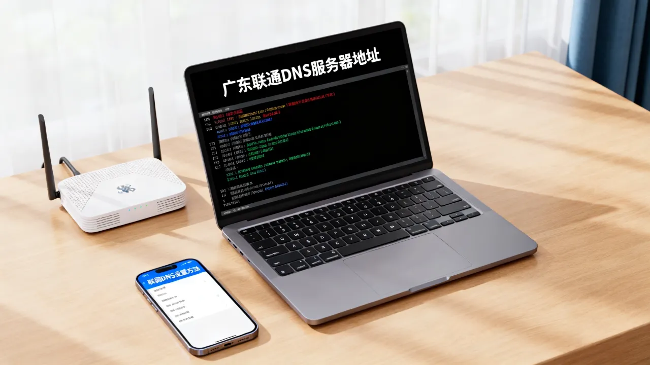 广东联通宽带DNS服务器地址是多少？联调DNS设置方法
