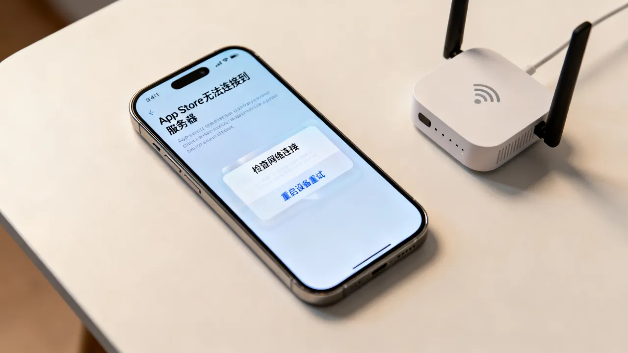 为什么app store无法连接到服务器，App Store连不上怎么回事