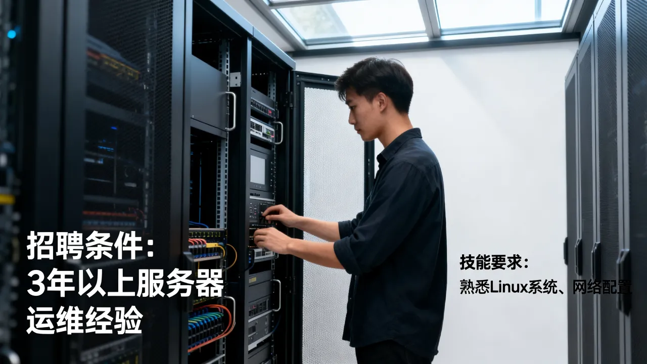南京服务器运维招聘怎么做？需要什么条件？