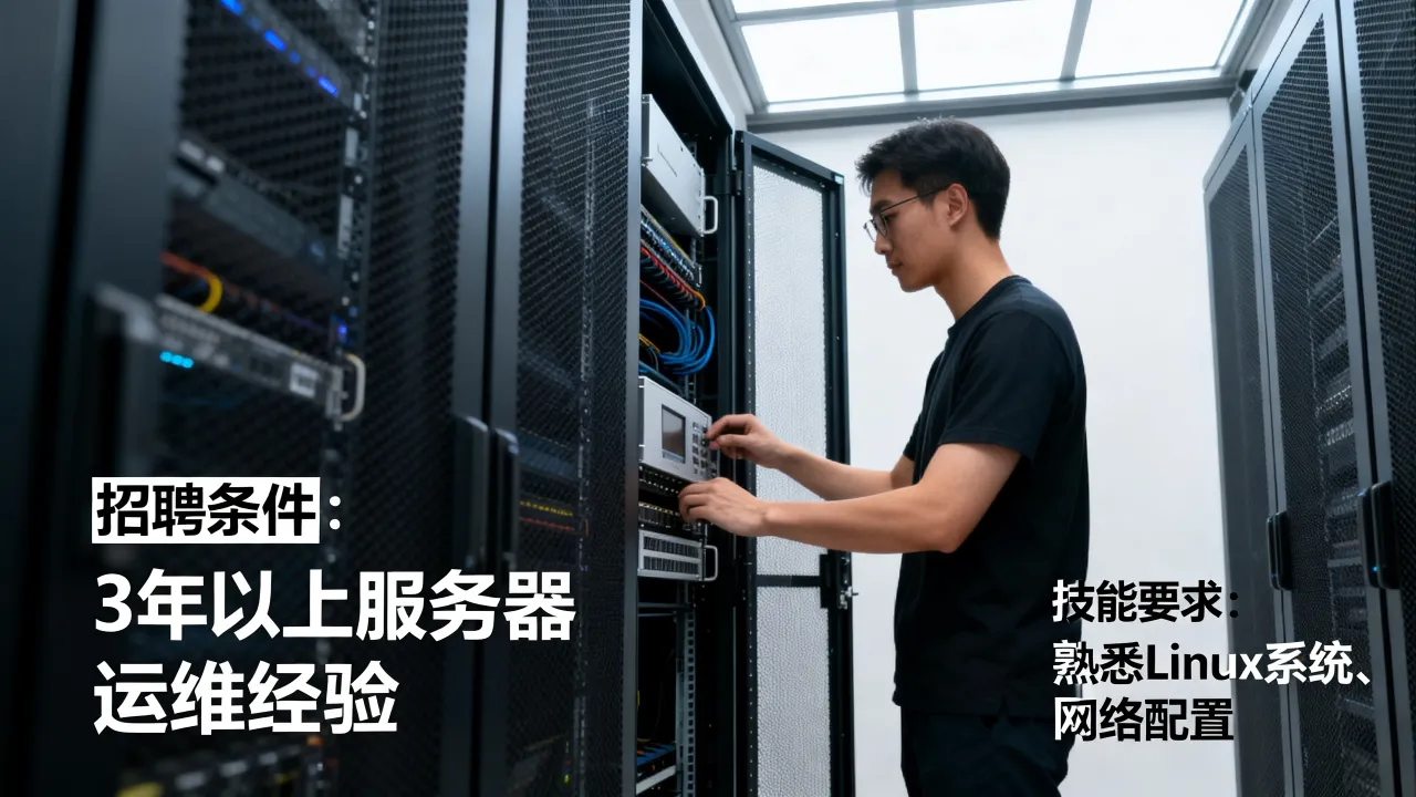 南京服务器运维招聘怎么做？需要什么条件？
