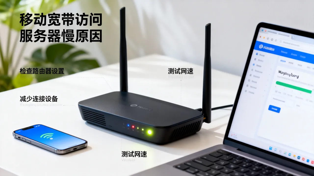 移动宽带访问服务器为什么这么慢？移动宽带网速慢怎么解决