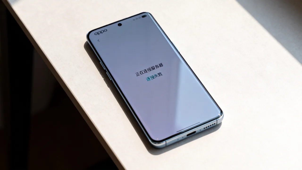 opoo手机语音助手为什么正在链接服务器，一直连接失败是什么原因？