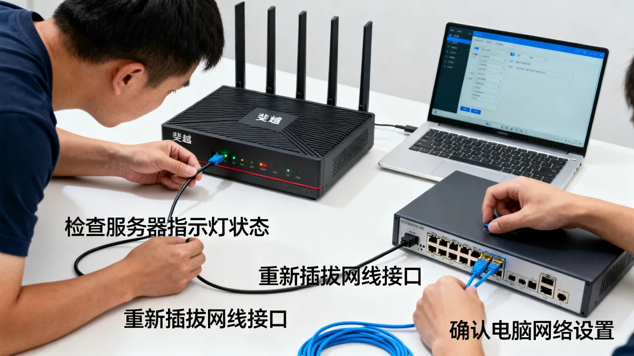 斐讯宽带服务器无响应怎么解决？排查修复教程