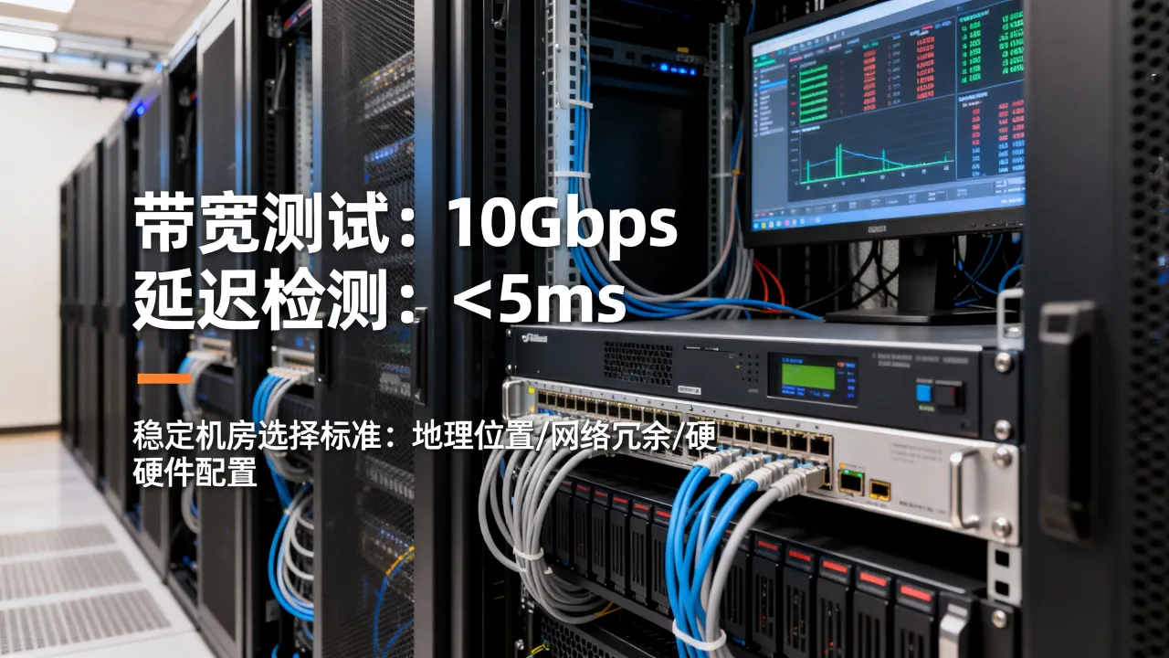美国服务器大宽带速度快吗？怎么选择稳定低延迟的机房