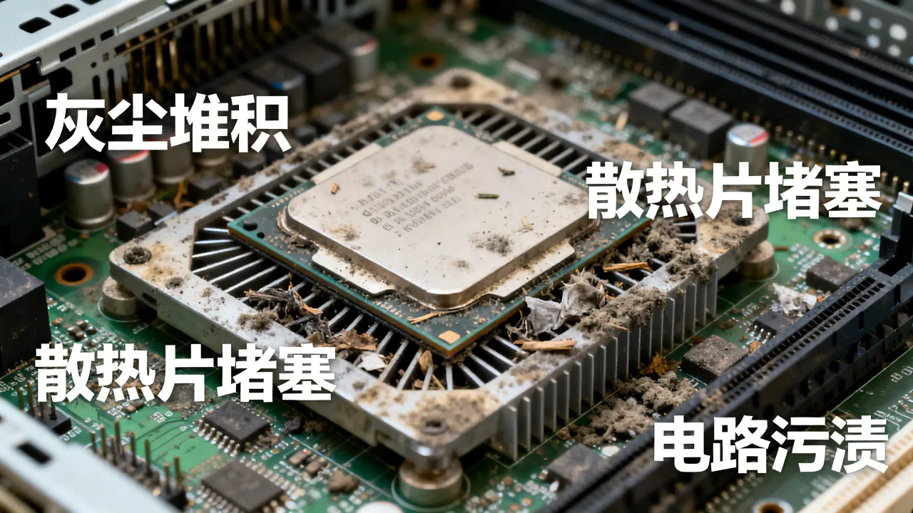 为什么服务器CPU垃圾那么多，服务器CPU性能差的原因是什么