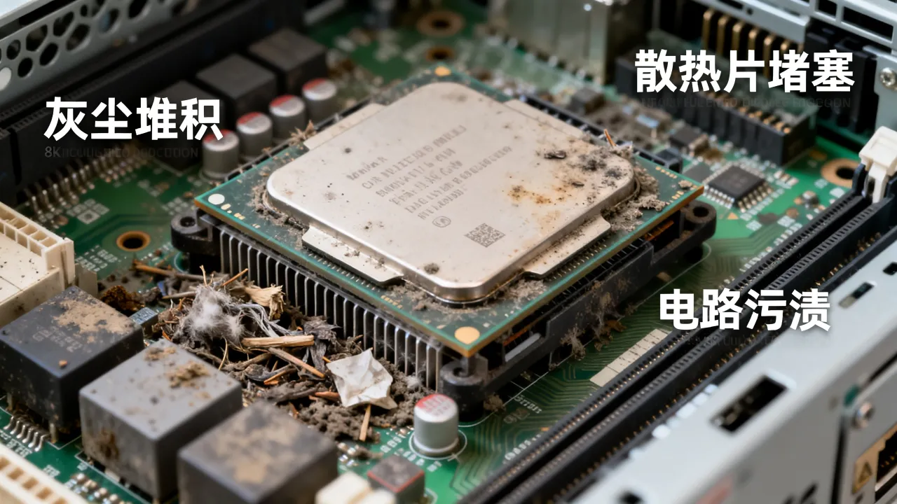 为什么服务器CPU垃圾那么多，服务器CPU性能差的原因是什么