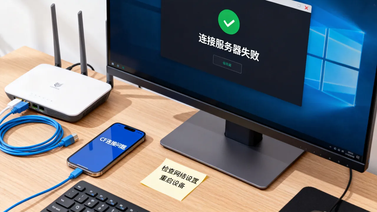 CF为什么一直显示连接服务器失败怎么回事，连接失败怎么解决