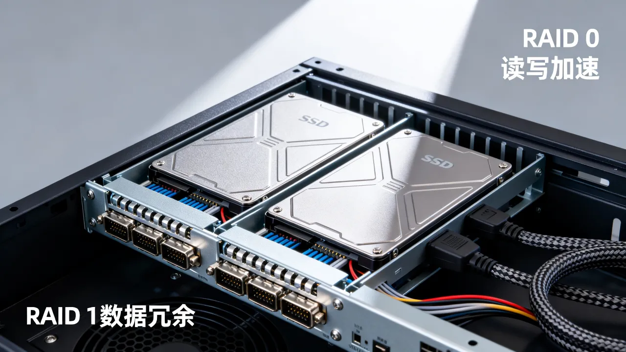 为什么服务器要用两条ssd有什么用，双固态硬盘阵列怎么配置