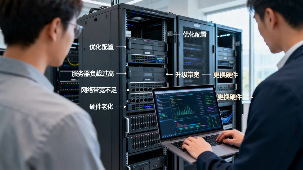 为什么最近服务器很卡，服务器卡顿怎么解决最有效