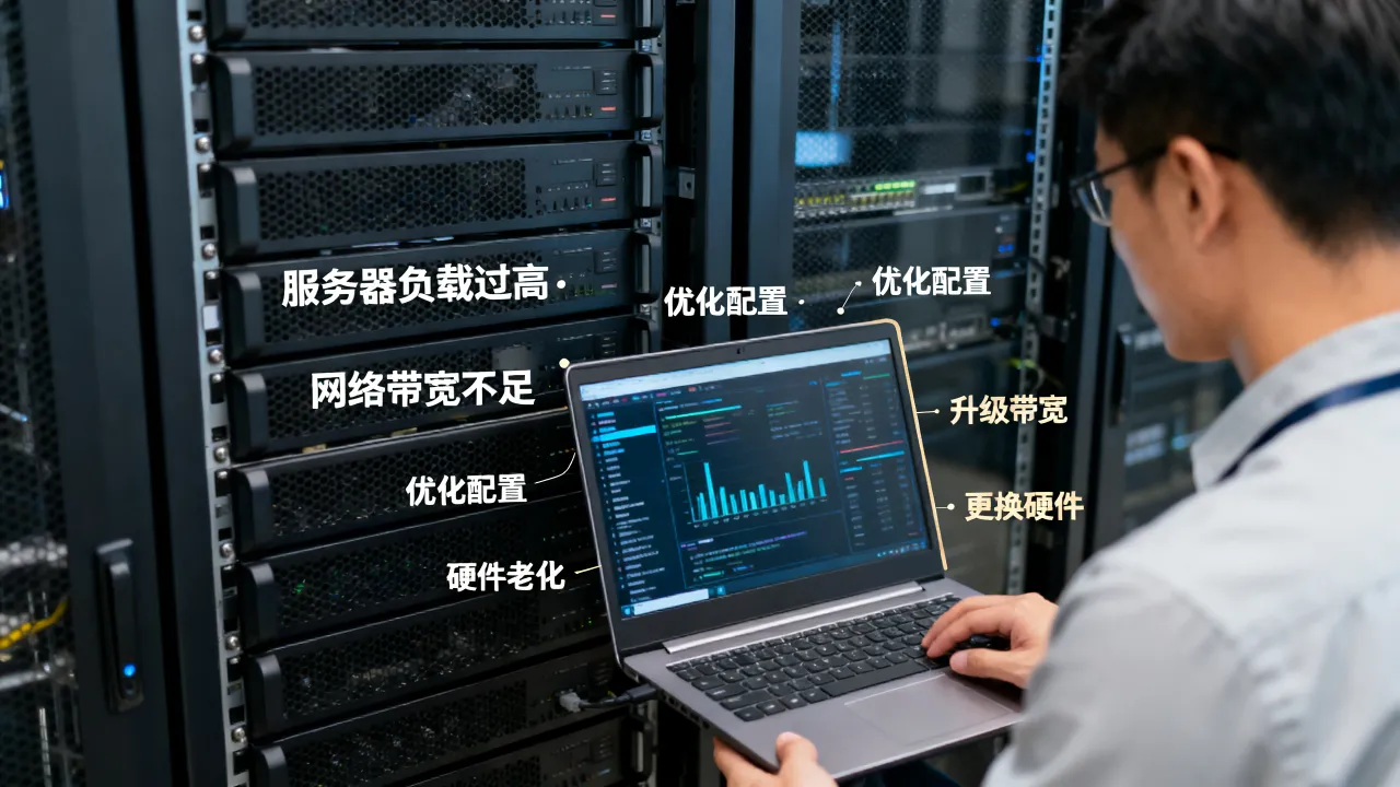 为什么最近服务器很卡，服务器卡顿怎么解决最有效