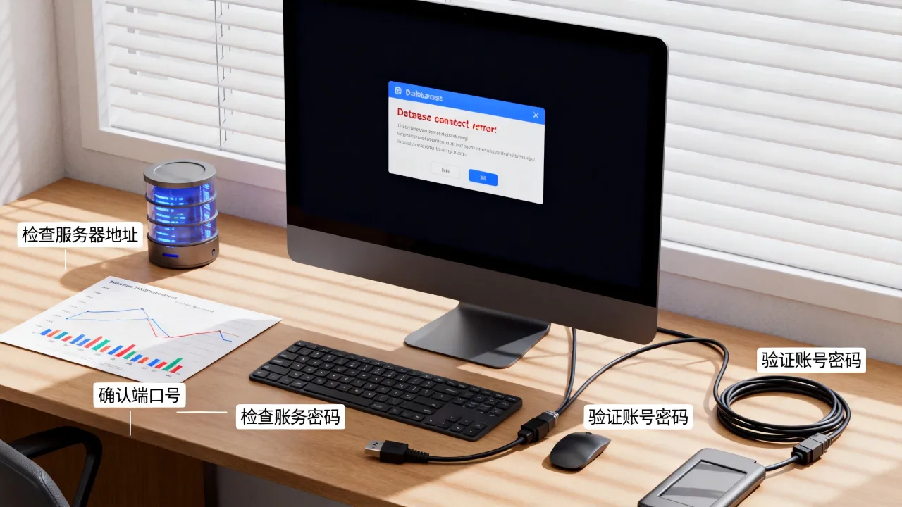 不允许连接到mySql服务器为什么，数据库连接失败怎么解决？