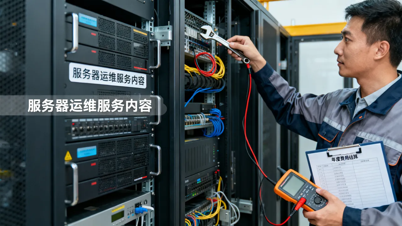 服务器运维服务内容都有哪些？, 一年费用大约多少？
