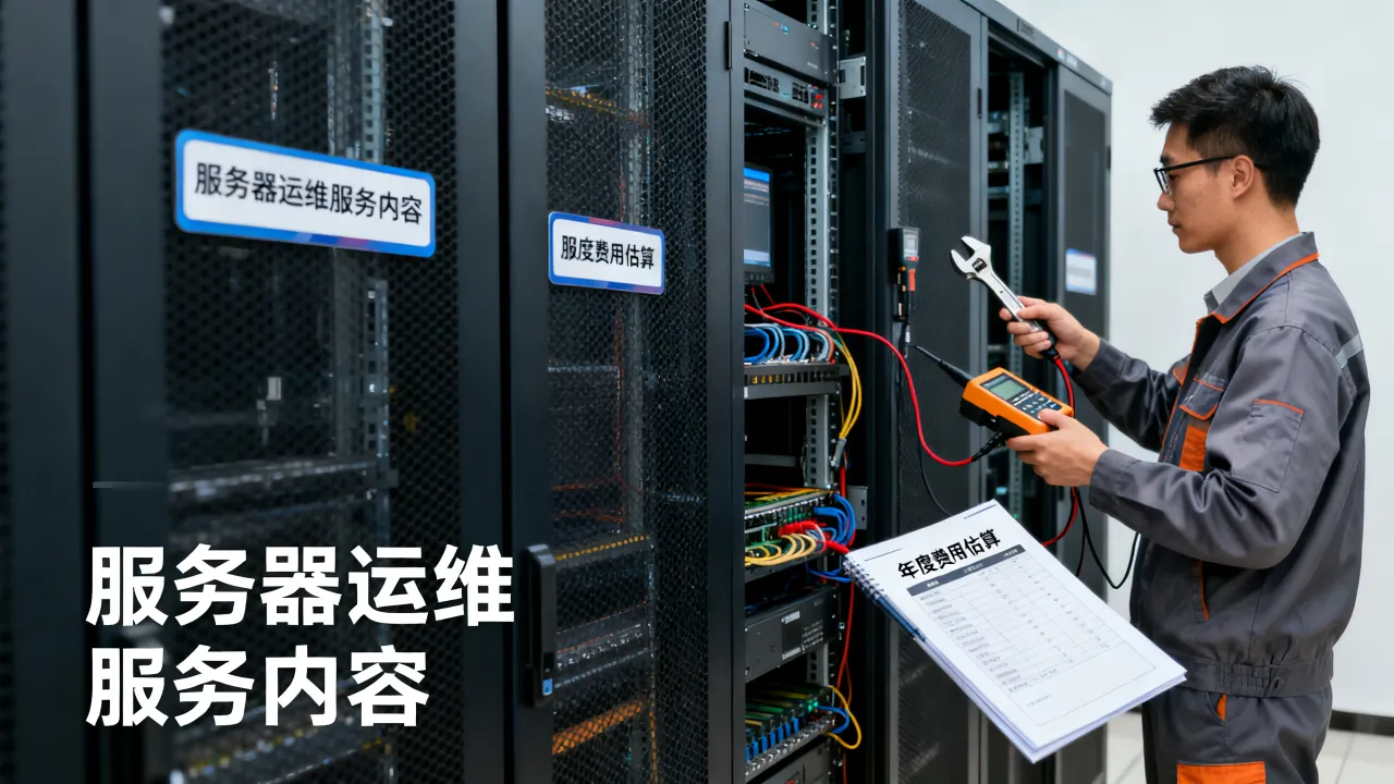 服务器运维服务内容都有哪些？, 一年费用大约多少？