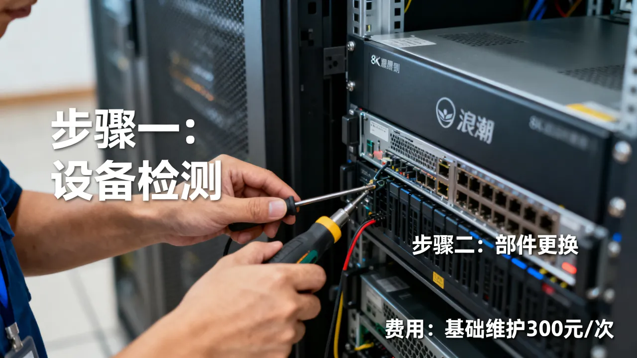 泰州浪潮服务器维保怎么做？费用多少？