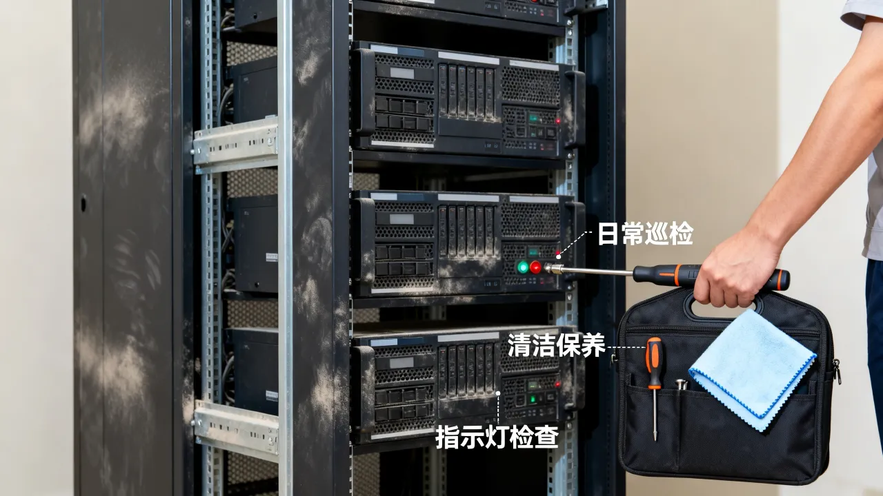 服务器设备运维归纳怎么做，服务器日常维护保养重点有哪些？